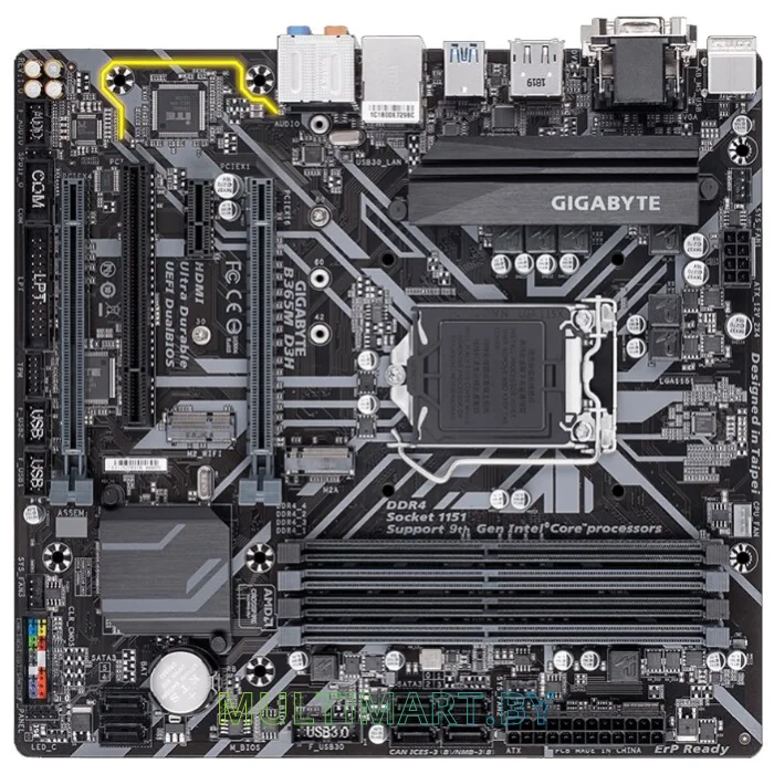 Материнская плата Gigabyte B365M D3H (rev. 1.0)